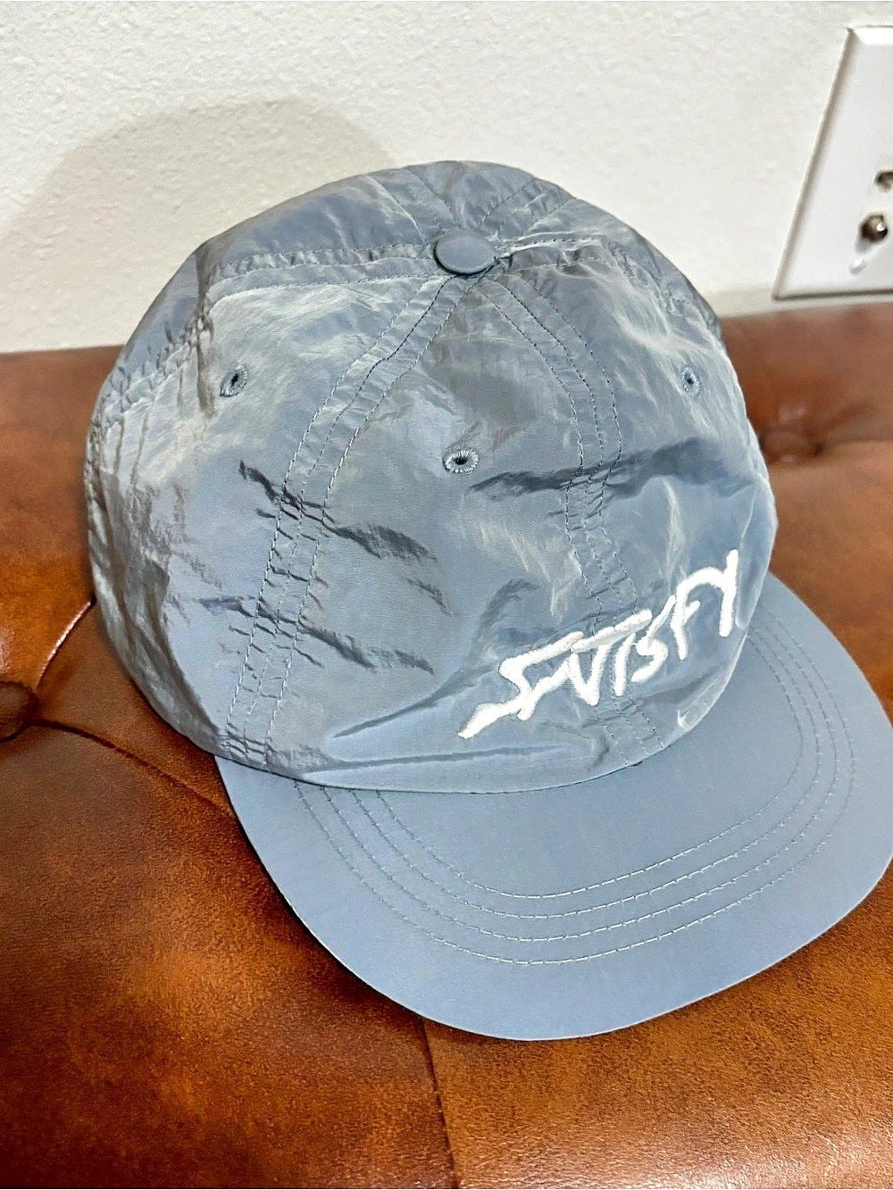 Satisfy PeaceShell Running Cap | Light Blue | DISCONTINUED STYLE